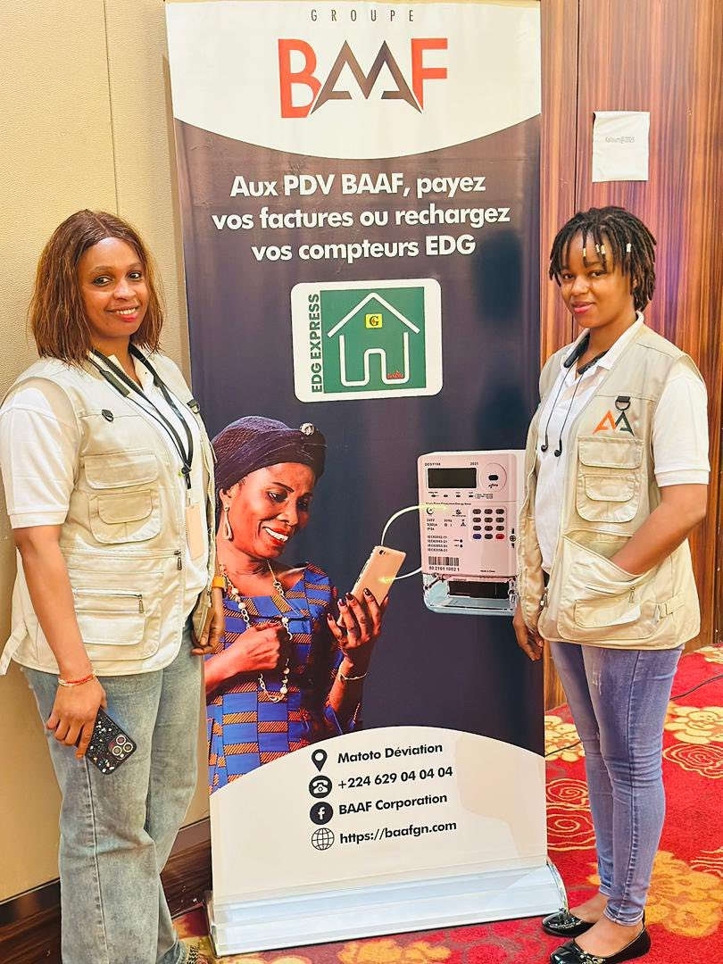 Présentation de BAAF Énergie à l'Hôtel de Kaloum